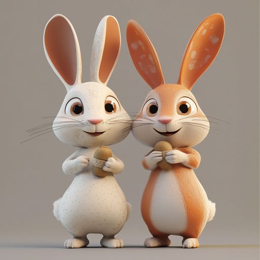 Les deux Lapins