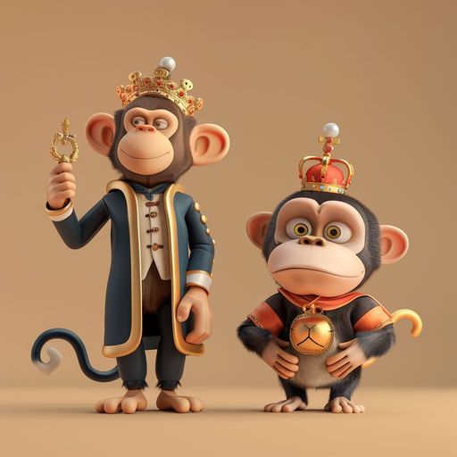 Le Singe et le Roi