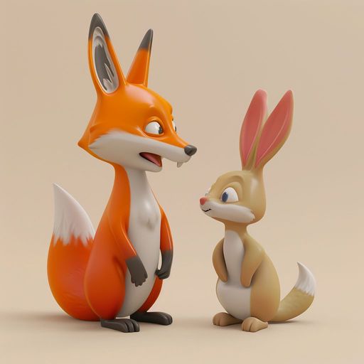 Le Renard et le Lapin