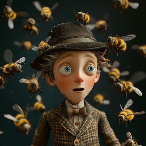 L'Écolier, l'Ermite et les Abeilles