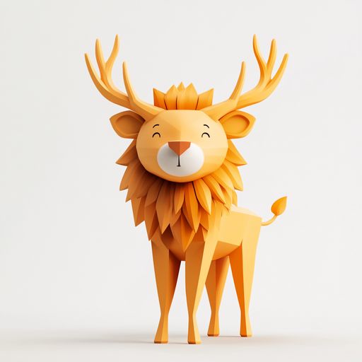 Le Lion vêtu de la peau d'une Biche