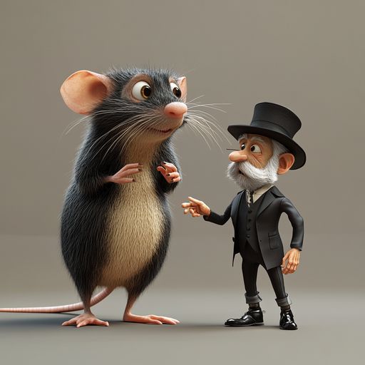 Le Nain et le Rat