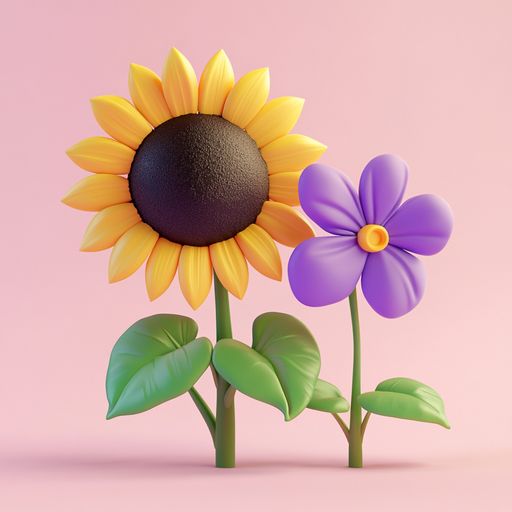 Le Tournesol et la Violette