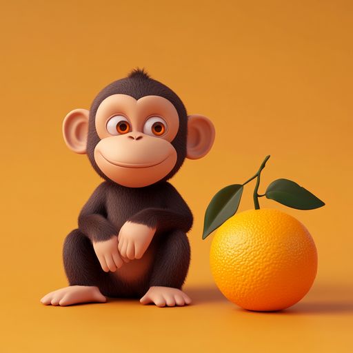 Le Singe et l'Orange