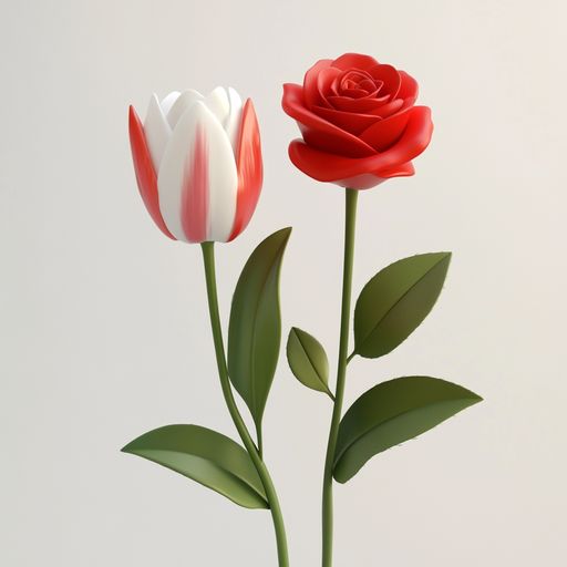 La Tulipe et la Rose