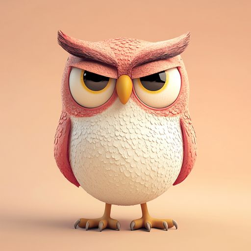 Le Hibou parmi les Oiseaux