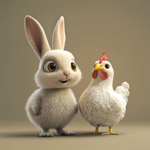 Le Lapin et la Poule