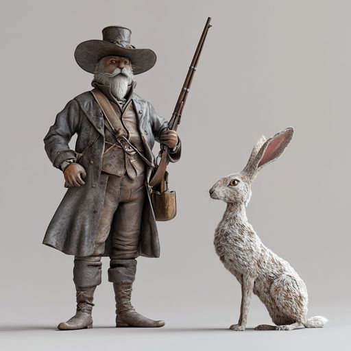 Le Lièvre et le Chasseur