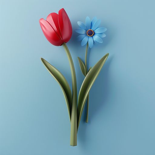 La Tulipe et les Bleuets