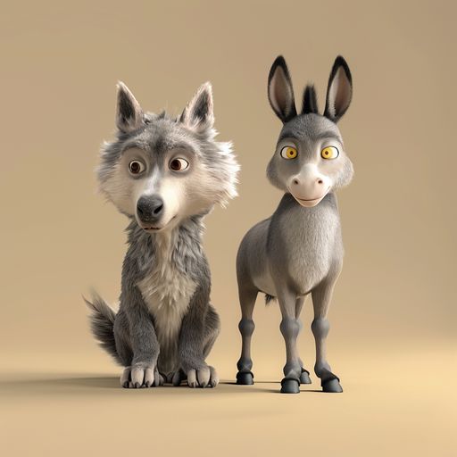 Le Loup et l'Âne