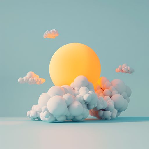 Le Soleil et le Nuage