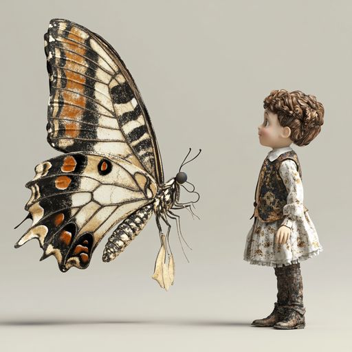 Le Papillon et l'Enfant