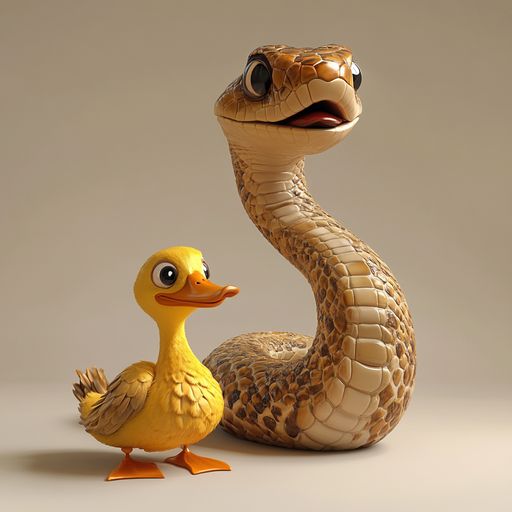 Le Canard et le Serpent