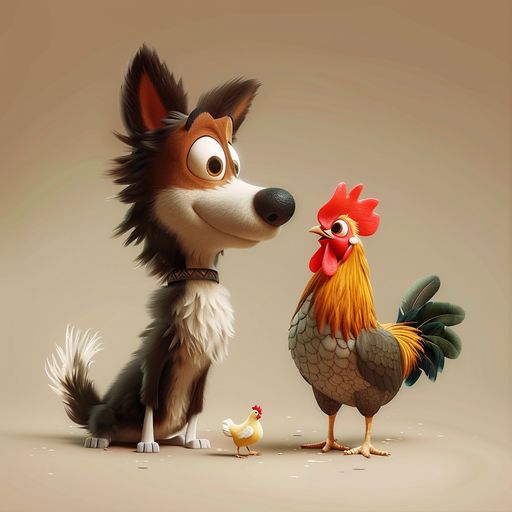 Le Chien et la Poule