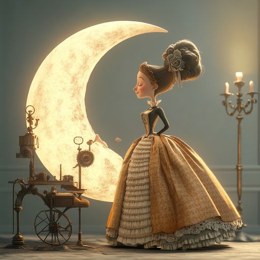 La Lune et sa Couturière