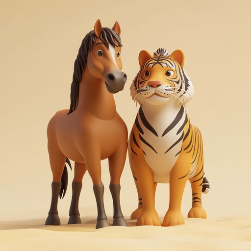 Le Cheval et le Tigre