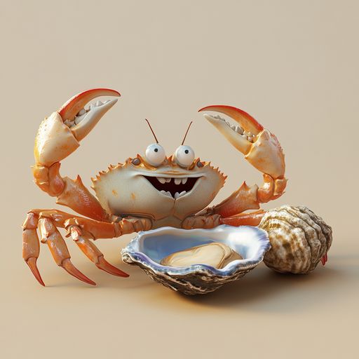 Le Crabe, le Homard et l'Huître