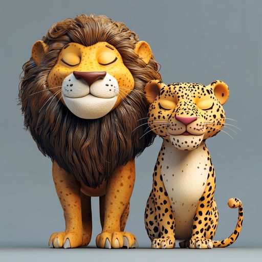 Le Lion et le Léopard