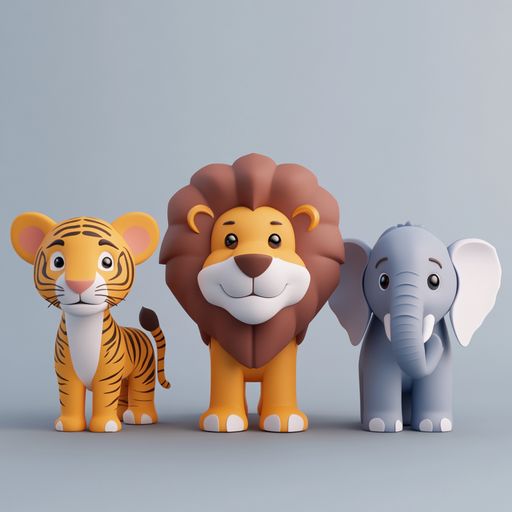 Le Lion, le Tigre et l'Éléphant