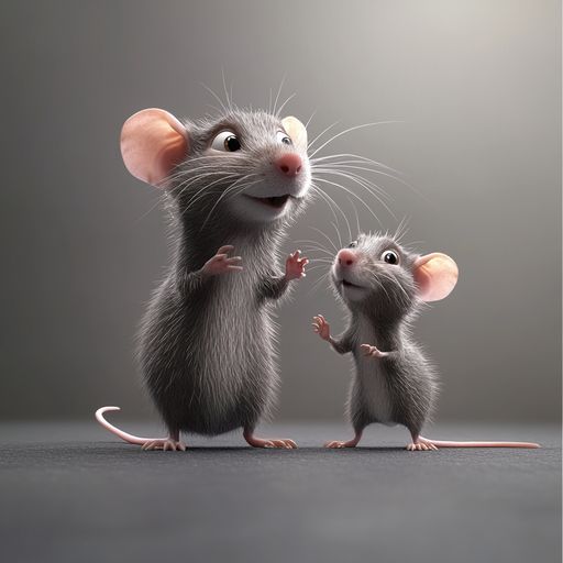 Le vieux Rat et le Raton