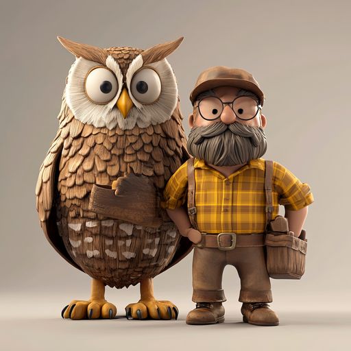 Le Hibou et le Bûcheron