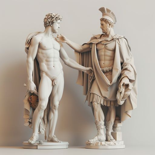 Hermès et le Statuaire