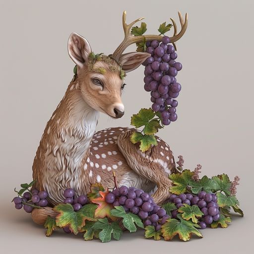 La Biche et la Vigne