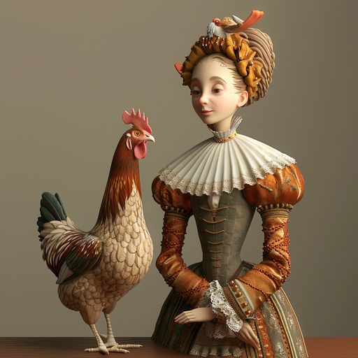 La Femme et la Poule