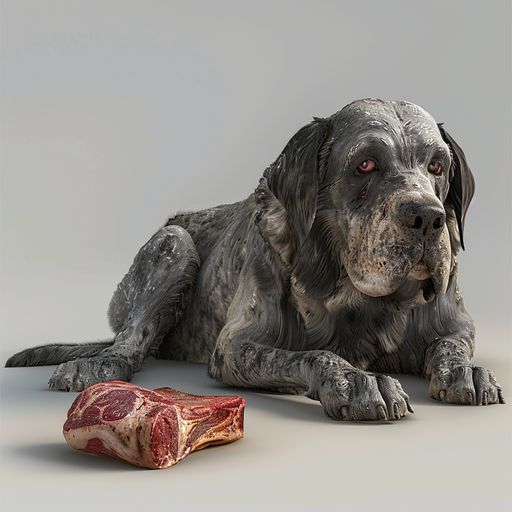 Le Chien qui porte de la viande