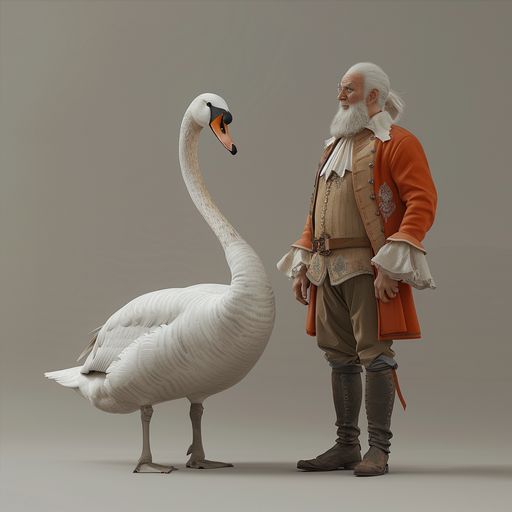 Le Cygne et son Maître