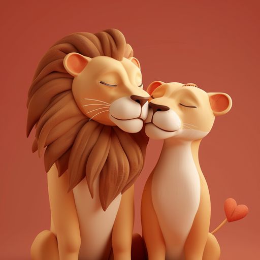 Le Lion amoureux et le Laboureur