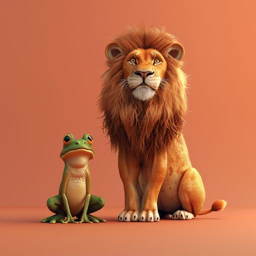 Le Lion et la Grenouille