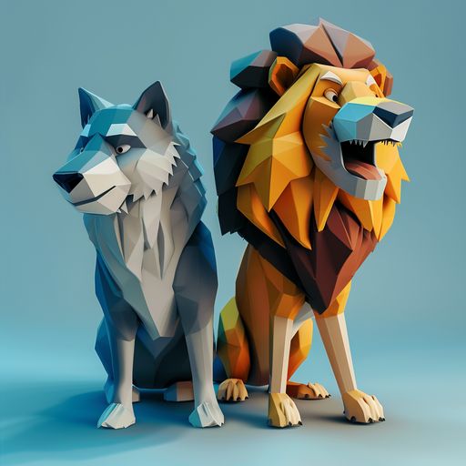 Le Loup et le Lion