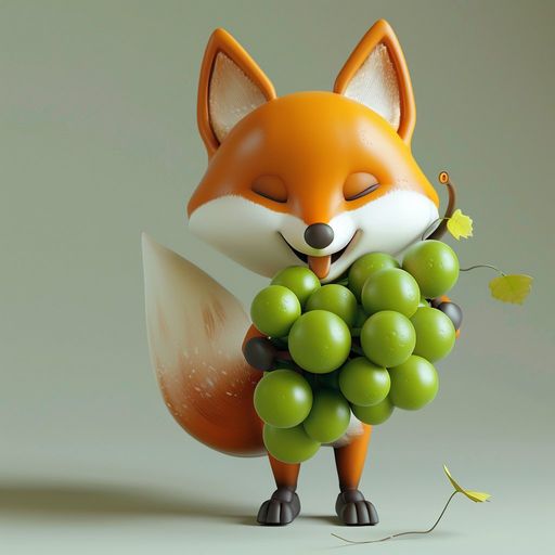 Le Renard et les Raisins