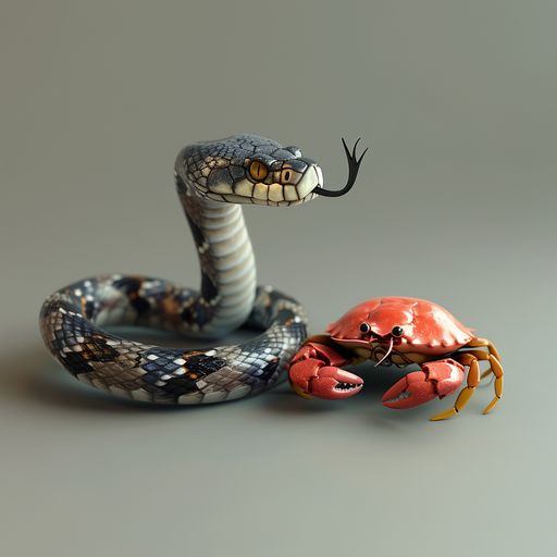 Le Serpent et le Crabe