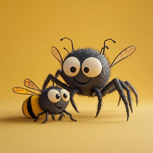 L'Araignée et l'Abeille