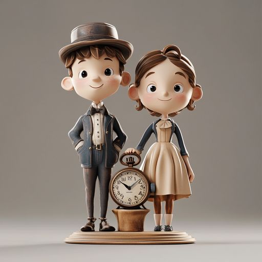 Les deux Enfants et la Montre