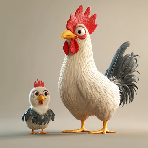 Le Chapon et le Coq