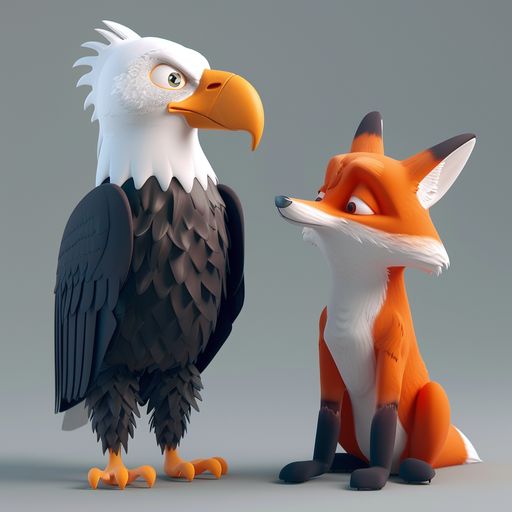 L'Aigle et le Renard