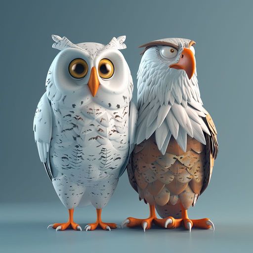 Le Hibou et l'Aigle