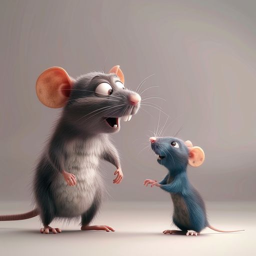 Le Rat et la Souris en société