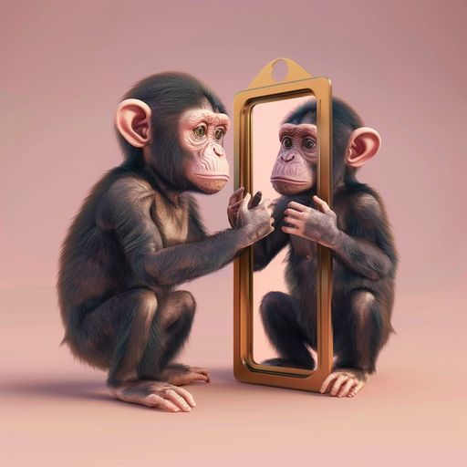 Le Singe et le miroitier