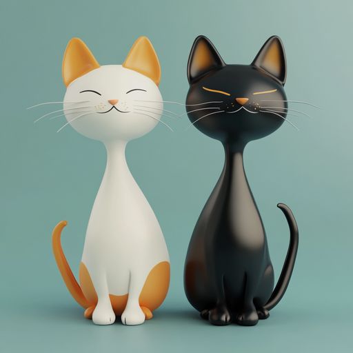 Les deux Chats