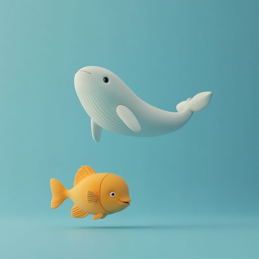 La Baleine et le Poisson volant