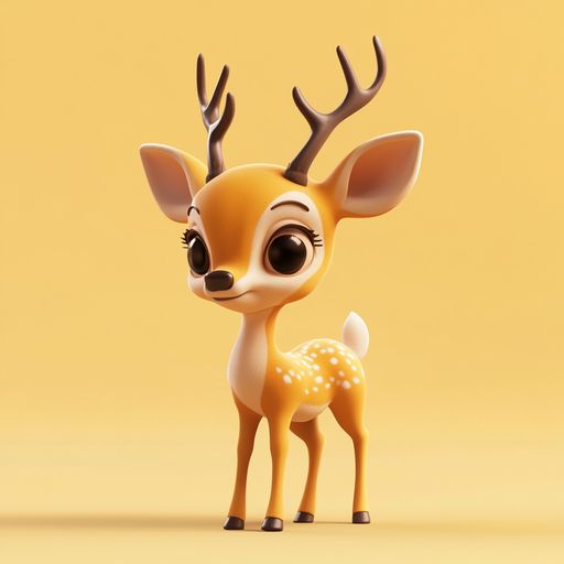 Le jeune Cerf naïf