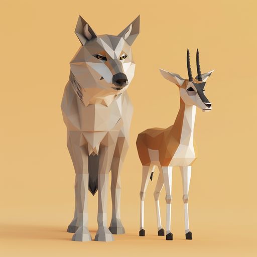 Le Loup et la Gazelle