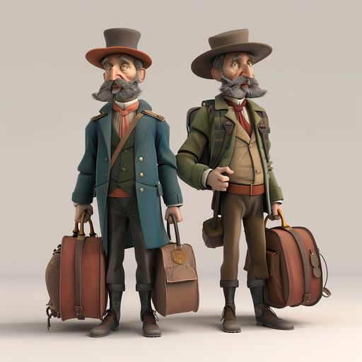 Les deux Voyageurs