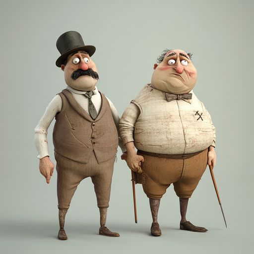 Le Fat et le Bossu