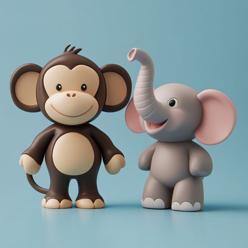 Le Singe et l'Éléphant