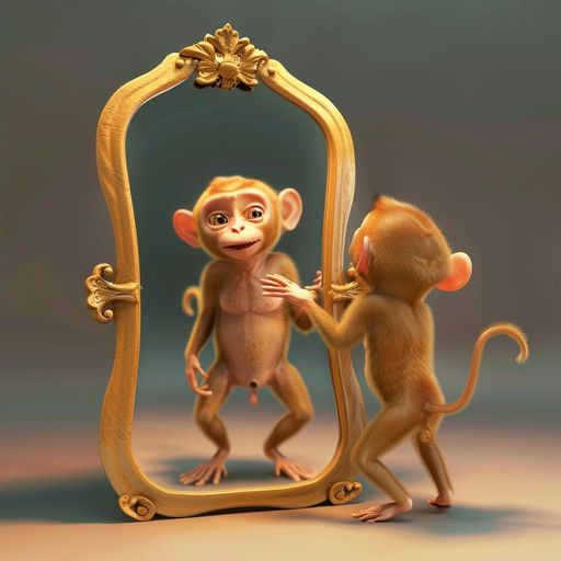 Le Singe et le Miroir